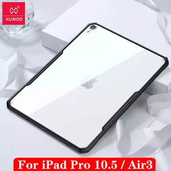 XUNDD odporna na wstrząsy etui do Ipada Pro 10.5 Inch Case Kids Safe Slim Lightweight For Ipad Air3 Cover Airbag Tablet Shell Case czarny