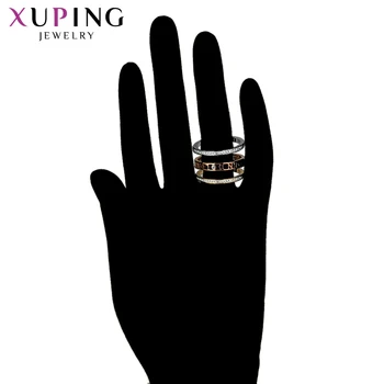 Xuping znakomity romantyczny prezent nowy przyjazd wielokolorowe obrączki pierścionki zaręczynowe dla kobiet, vintage, biżuteria prezenty 16166