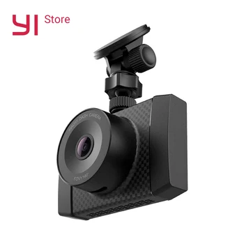 YI Ultra Dash kamera z 16G kartą 2.7 K DVRS rozdzielczość sterowanie głosem dwurdzeniowy chip czujnik światła 2,7-calowy panoramiczny цельностеклянный