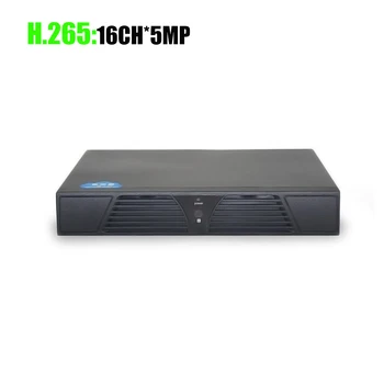 YiiSPO 16CH 5MP NVR H. 265 Security Network Video Recorder 4K HDMI NVR obsługa H. 264 IP CCTV Camera XMeye APP Hi3536D