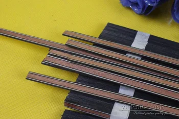 Yinfente 25x Guitar Binding Inlay Body Project Purfling Strip Solid wood partii gitarowych 640x6x1.2mm #75C47