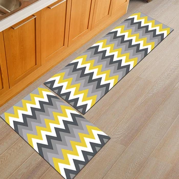 YOMDID długi kuchenny mata 3d geometryczne dywan dywanik do podłogi domowy mata wystrój salonu dywaniki kuchnia cienki dywan alfombra cocina