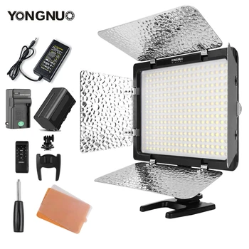 Yongnuo YN300 III YN300III 3200k-5500K CRI95 Camera Photo LED Video Light opcjonalnie z zasilacza ac + zestaw akumulatorów NP770