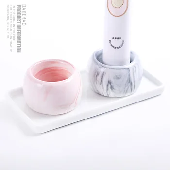 Yooap ceramika Elektryczna szczoteczka do zębów uchwyt do elektrycznej szczoteczki do zębów łazienka organizator regał do przechowywania, szczoteczka do zębów stojak uchwyt szczotki