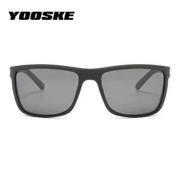 YOOSKE marka okulary polaryzacyjne 2020 mężczyźni jazdy okulary przeciwsłoneczne okulary Polaryzacyjne okulary sportowe męskie czarne okulary UV400