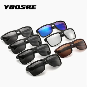 YOOSKE marka okulary polaryzacyjne 2020 mężczyźni jazdy okulary przeciwsłoneczne okulary Polaryzacyjne okulary sportowe męskie czarne okulary UV400