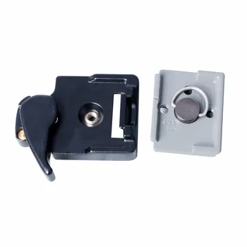 Zamocuj zacisk adapter do statywu kamery z 200PL-14 stabilizatorem пластинчатое mocowanie do adaptera Manfrotto DSLR 496RC 498RC2 Monopo