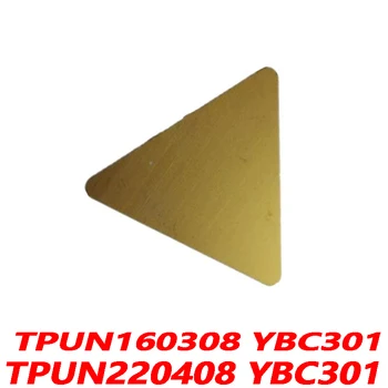 ZCC oryginał TPUN TPUN160308 YBC301 TPUN220408 10szt твердосплавная wstaw noże tokarskie CNC gwarancją jakości Wysoka wydajność