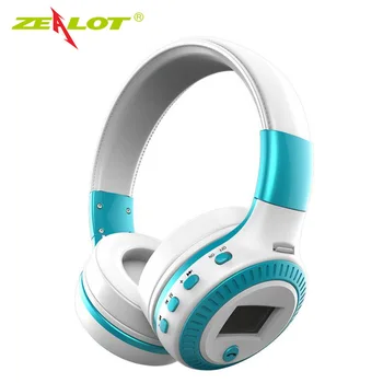 ZEALOT B19 Bluetooth, słuchawki bezprzewodowe, słuchawki stereo Słuchawki z mikrofonem słuchawek gniazdo kart Micro-SD radio FM