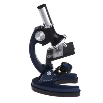 Zestaw mikroskopu Lab 100x Led 600x 1200x Home School biologiczna edukacyjna zabawka solidna metalowa ręka dropshipping hurtownia