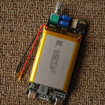 Zishan U1 HIFI DSD128 Przenośny USB DAC + 4200mAh Fast Charge Power Bank z чиповым dekoder CS43198 Amanero XMOS Support Type
