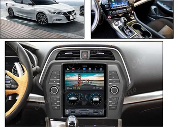 ZWNAV do Nissan Maxima 2016 Tesla style Android 9.0 4G 64GB Car GPS Navigation Multimedia Auto Stereo Radio Head Unit