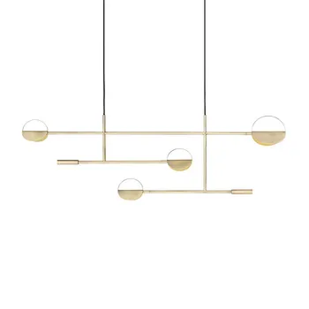 Złota geometryczna linia kinkiety Nordic kinkiet do salonu, sypialni bar oświetlenie żelazo sztuka połysk