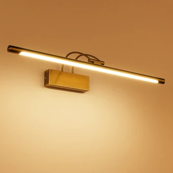 łazienka LED mirror light sypialnia kinkiet próżność lampy wodoodporny nowoczesny czarny rysunek ścienne kinkiety kinkiety Oświetlenie do łazienki