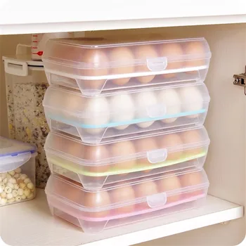 Świeże jajko skrzynia multi-frame przechowywania Przystawki uszczelnienia skrzyni żywności pojemnik kuchenny lodówka wyraźny antybakteryjny podajnik domowy Складер