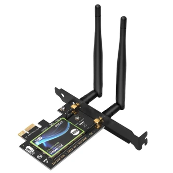 Двухдиапазонная karta PCI Express WiFi Gigabit Intel AX200 2.4 G/5Ghz 802.11 Ac/Ax 5.0 adapter Bluetooth obsługuje tylko Window10